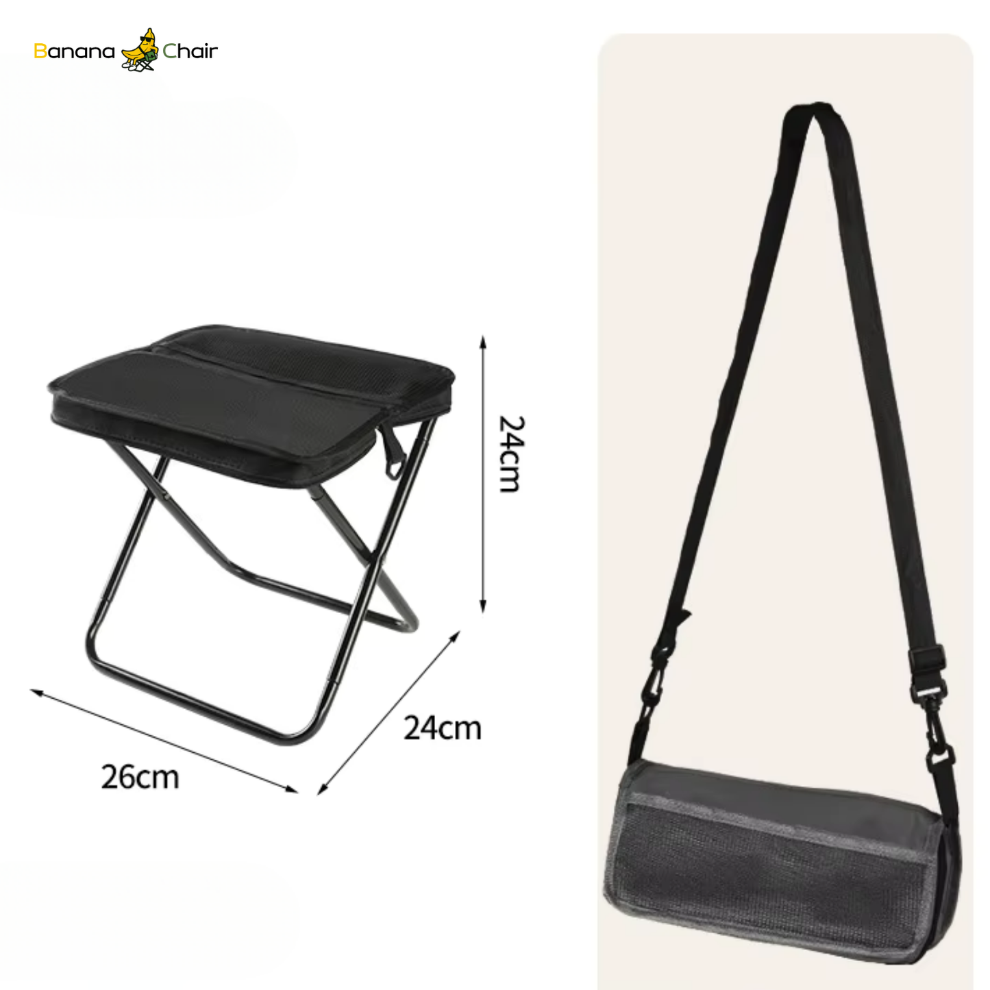 TripiSeat™ Portable Folding Chair Bag