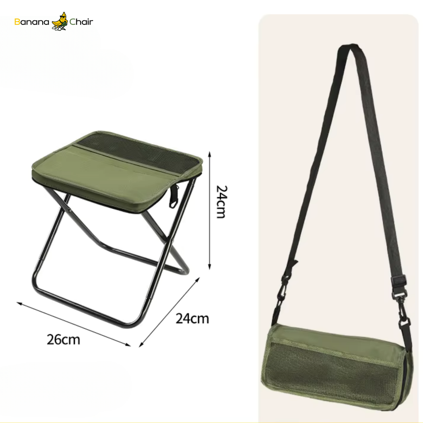 TripiSeat™ Portable Folding Chair Bag