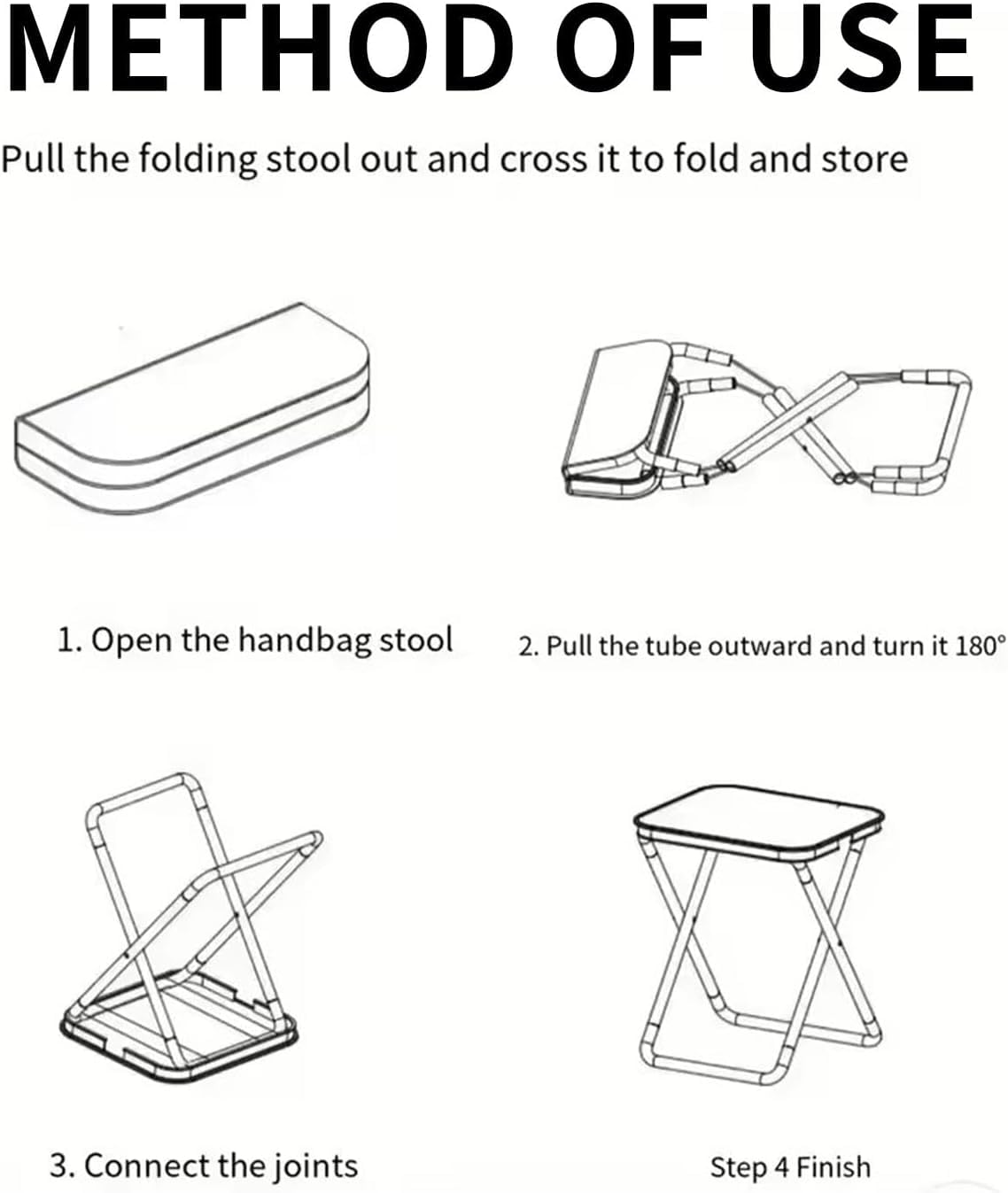 TripiSeat™ Portable Folding Chair Bag